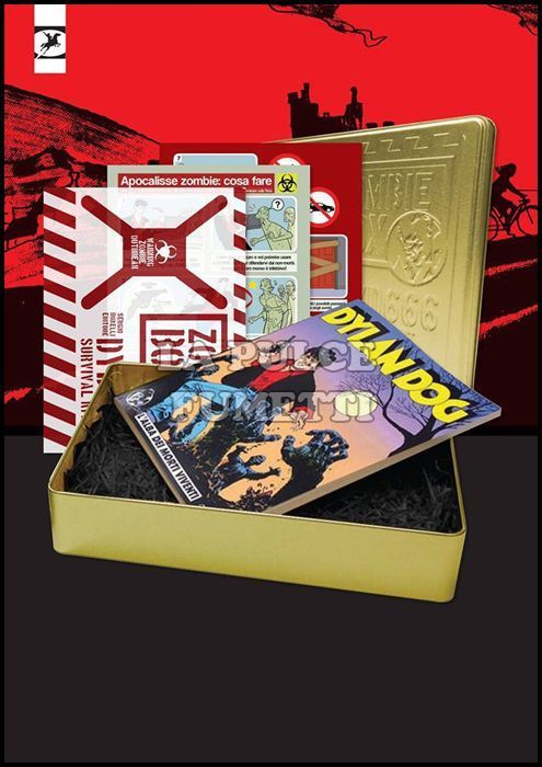 DYLAN DOG SURVIVAL KIT - GOLD LIMITED EDITION BOX